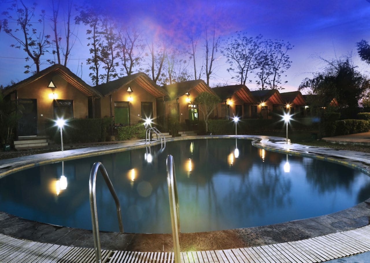 The Corbett View Resort Рамнагар Экстерьер фото
